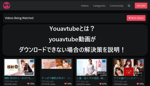 youavtube動画がダウンロードできない？解決策はこちら！